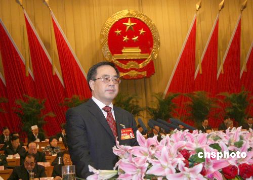 河北十一屆人大二次會議選舉胡春華為省長