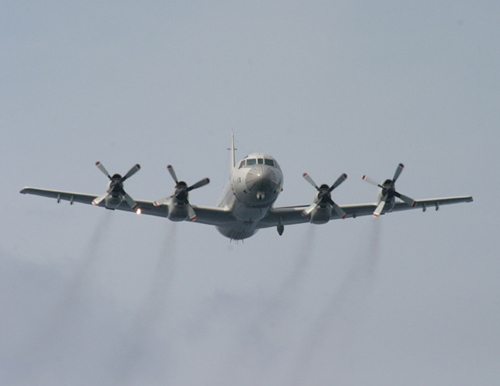 日本海上自衛(wèi)隊(duì)P-3C反潛巡邏機(jī).