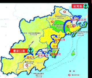 西海岸全力構建一核雙港九灣六區(qū)格局