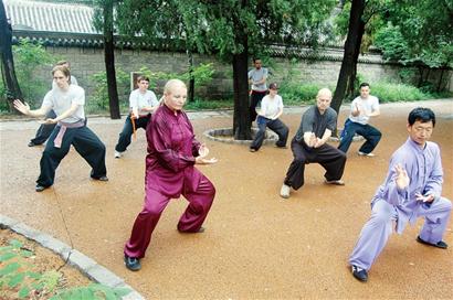 德國(guó)武術(shù)愛好者嶗山拜師