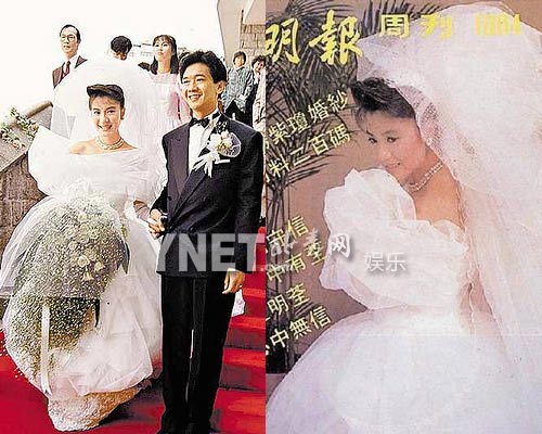 一線女星婚禮排場大PK 鐘楚紅百萬婚紗戰(zhàn)林青霞