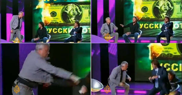 全球電視臺(tái)失控畫(huà)面