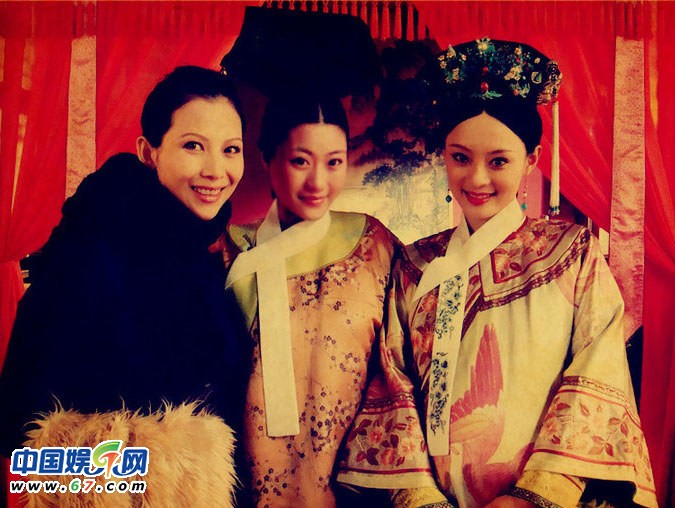 《甄嬛傳》片場(chǎng)有愛花絮圖