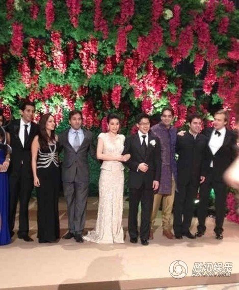 郭晶晶霍啟剛婚宴內場曝光