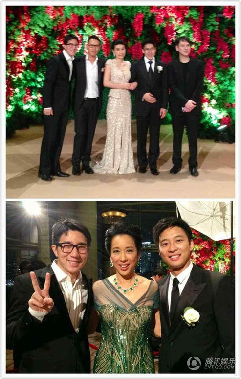 郭晶晶霍啟剛婚宴內(nèi)場曝光