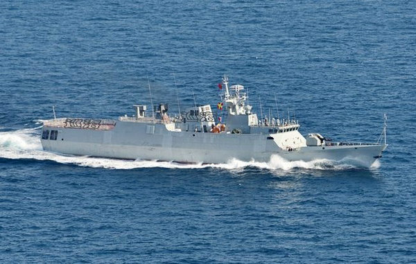 資料圖：中國056型護衛(wèi)艦。