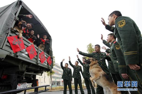 #（社會(huì)）（4）“無言戰(zhàn)友”別軍營(yíng)