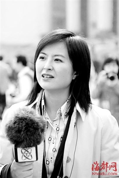 張泉靈，主持《人物周刊》《焦點訪談》《新聞會客廳》等