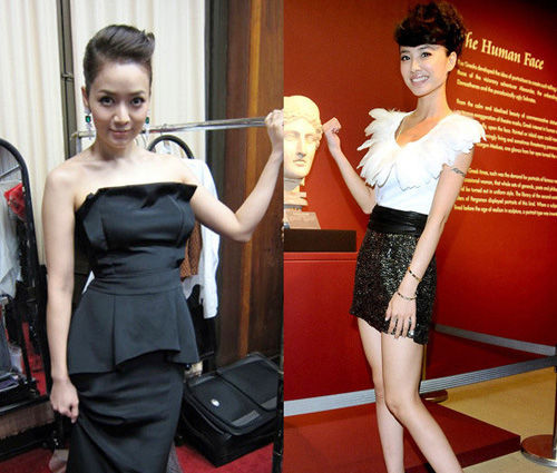 情敵穿衣較勁 看誰(shuí)最有范兒？