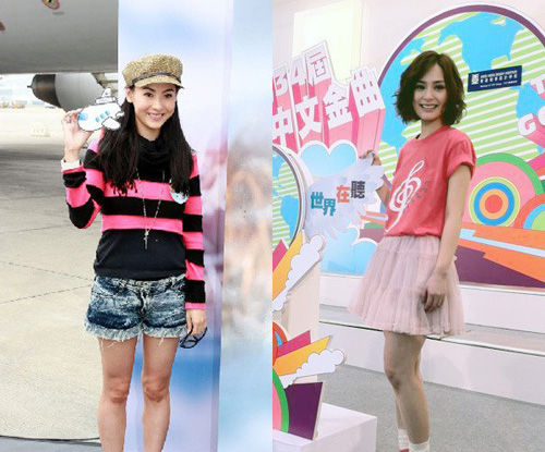 情敵穿衣較勁 看誰最有范兒？