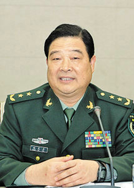 資料圖：新任總后勤部部長趙克石。