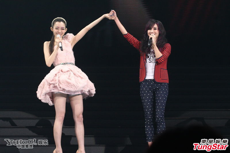 范瑋琪開唱黑人愛相隨 張柏芝現(xiàn)身做嘉賓