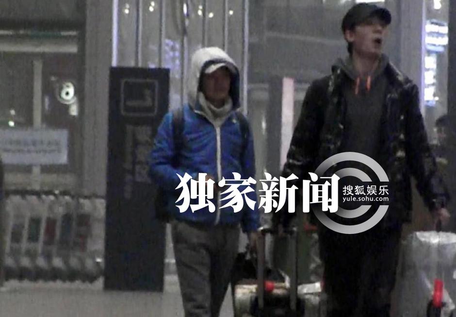 王寶強低調回京 愛妻開豪車接機共返愛巢