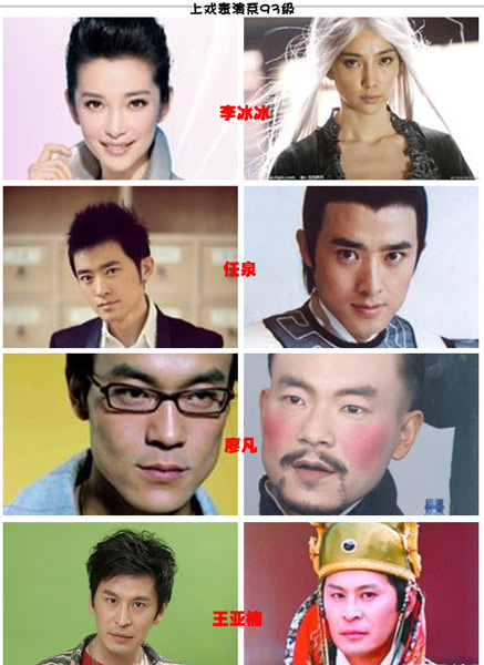 令人驚訝的明星關系