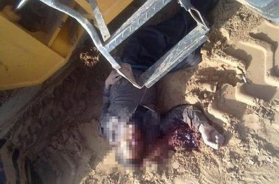 河南一農(nóng)民被開(kāi)發(fā)商鏟車碾死