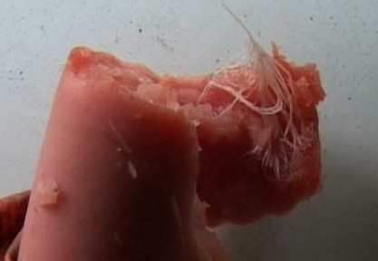 雙匯泡面搭檔火腿吃出雞毛 問題不斷質(zhì)量遭疑