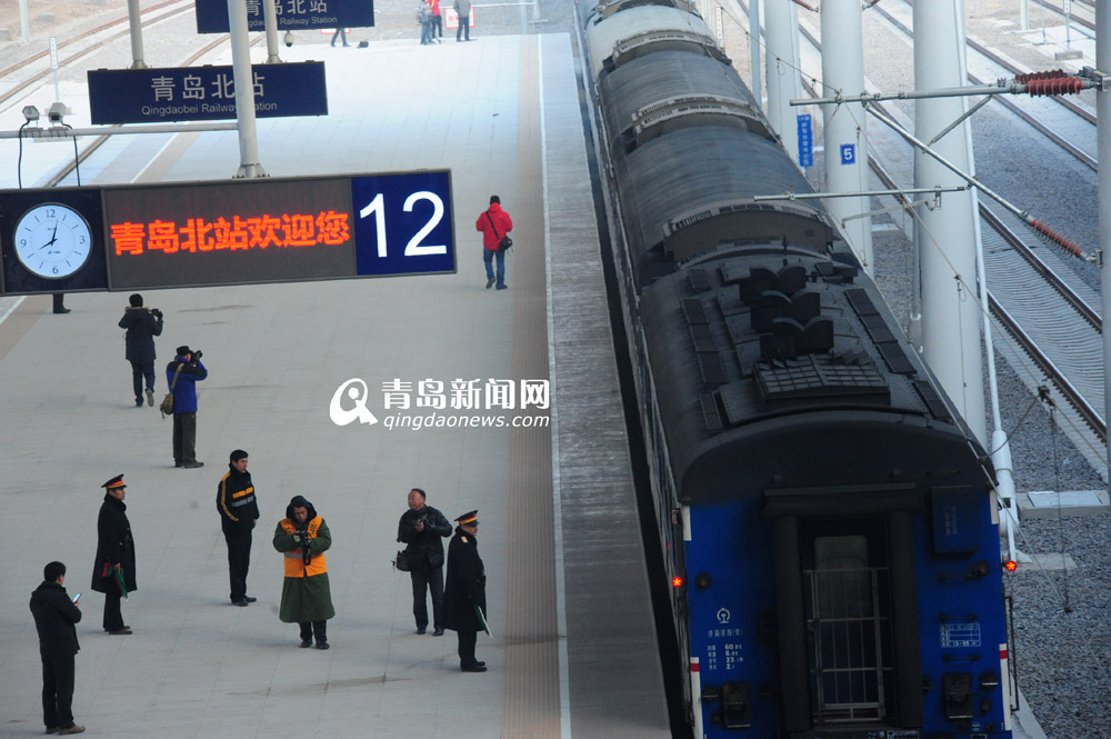 青島火車北站啟用 首列火車今?？? id=